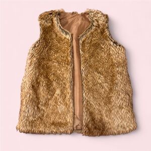 Brown Fur Vest